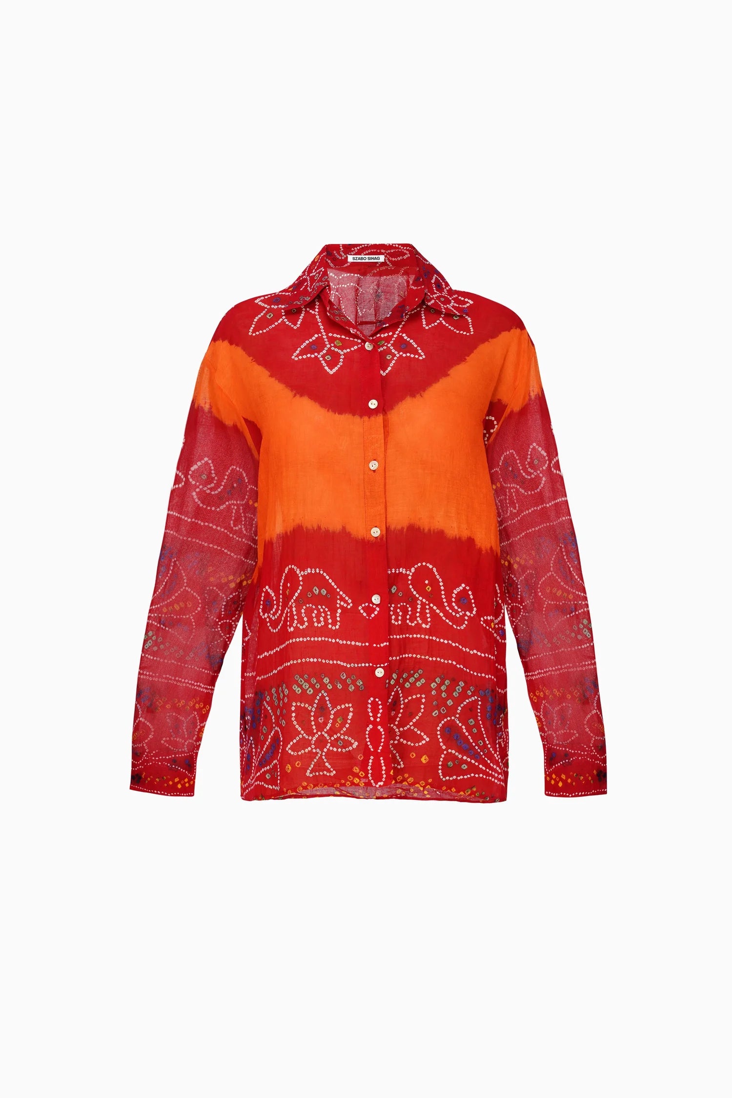Upcycled Odhni Cotton Shirt