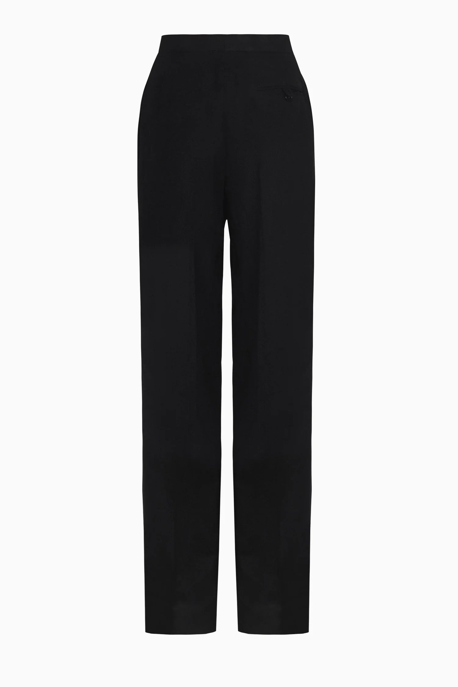 Wool Blend Twill Trousers
