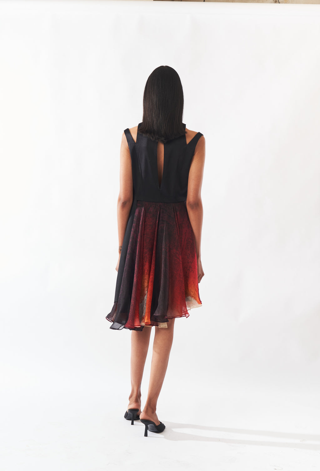 Asymetrical Silk Dress
