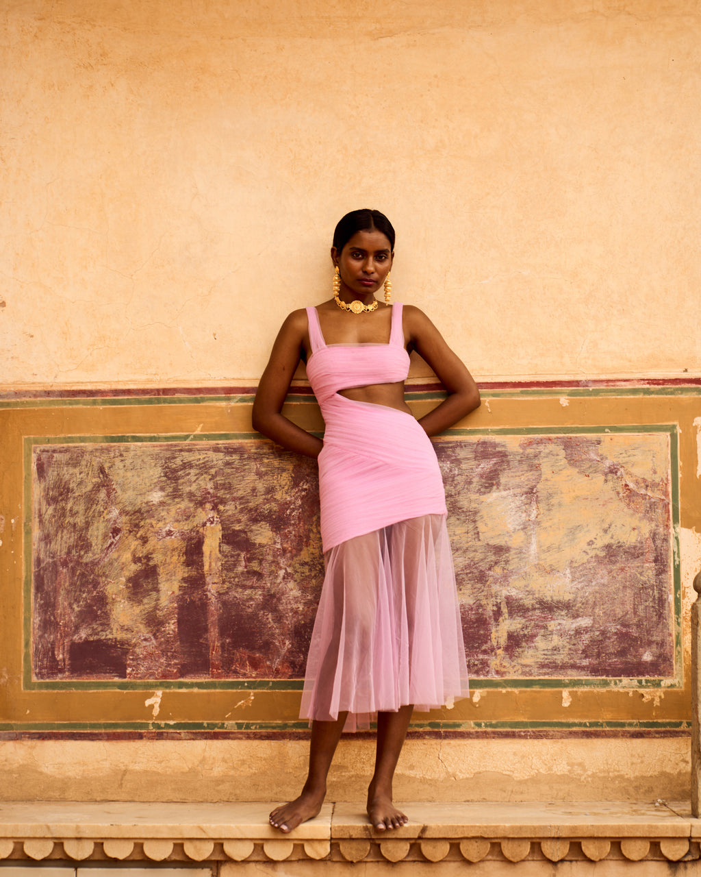 Pink Tulle Dress