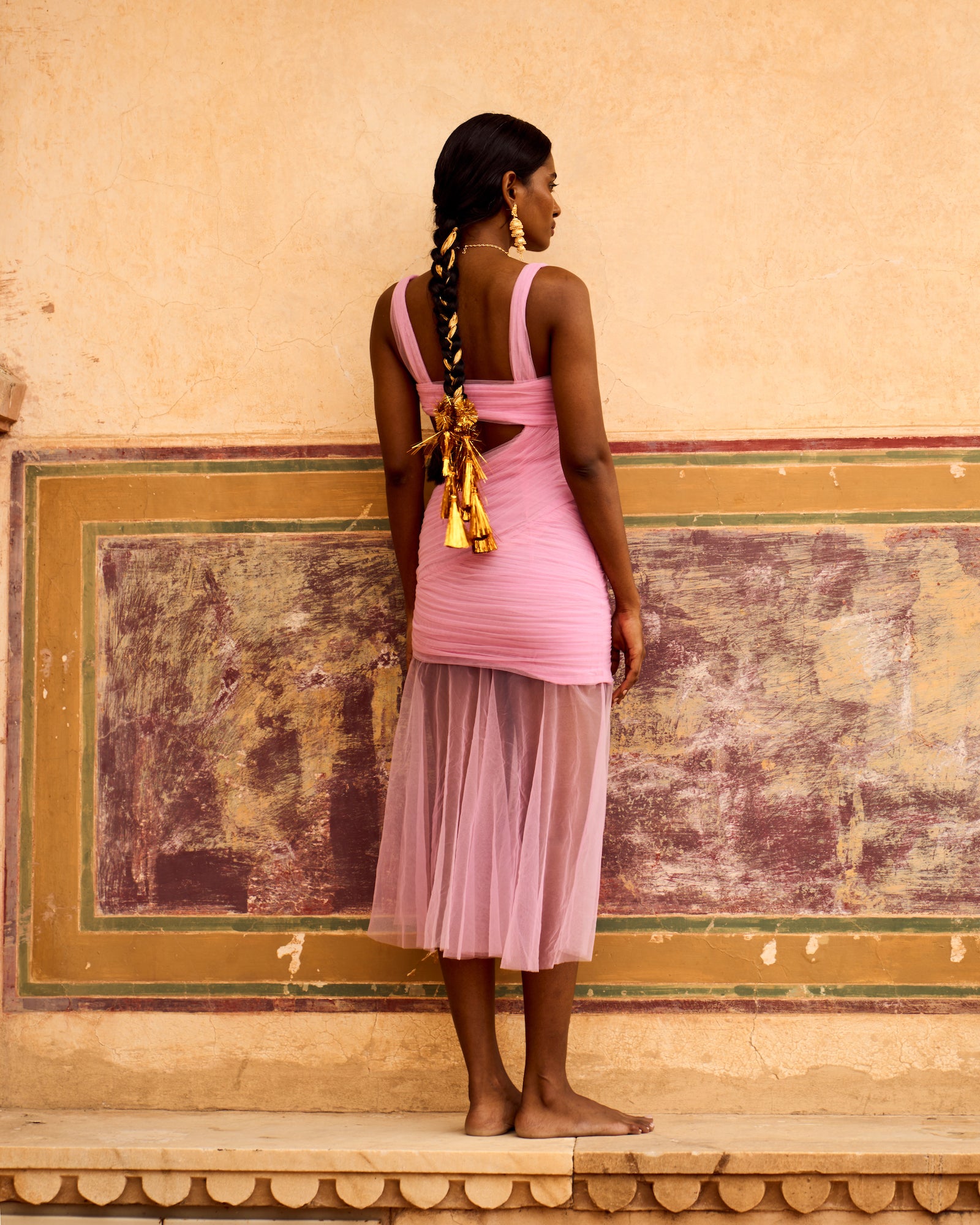 Pink Tulle Dress