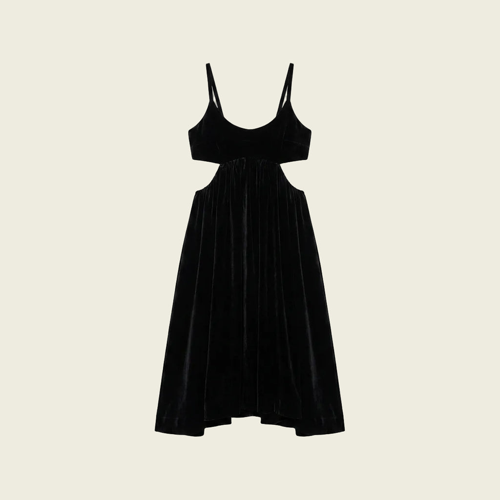 Black Velvet Dress