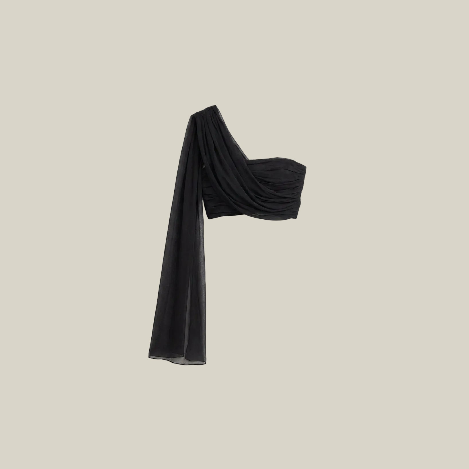 Silk Dupatta Top