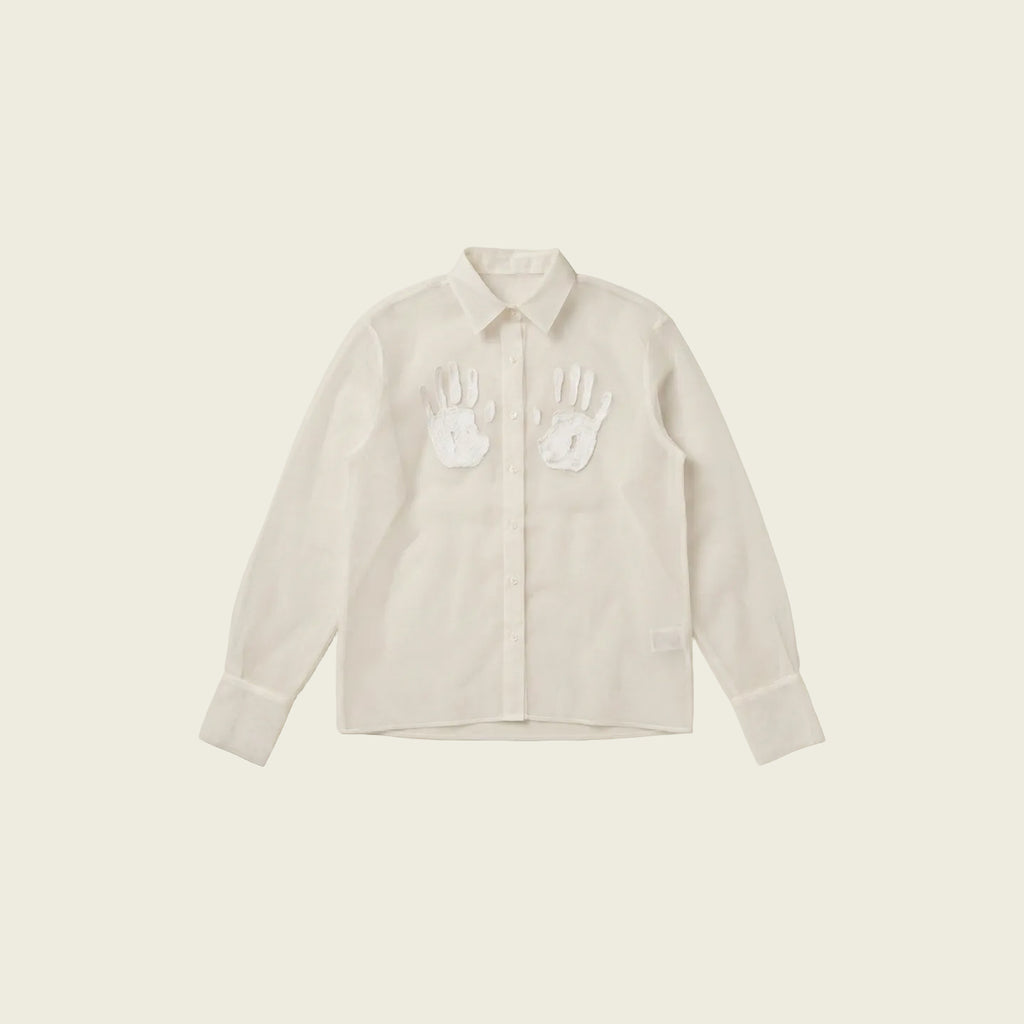 Handprint Organza Shirt