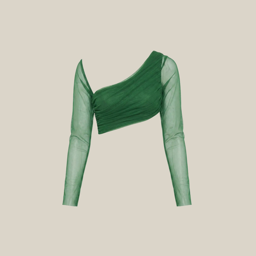 Asymmetrical Draped Top