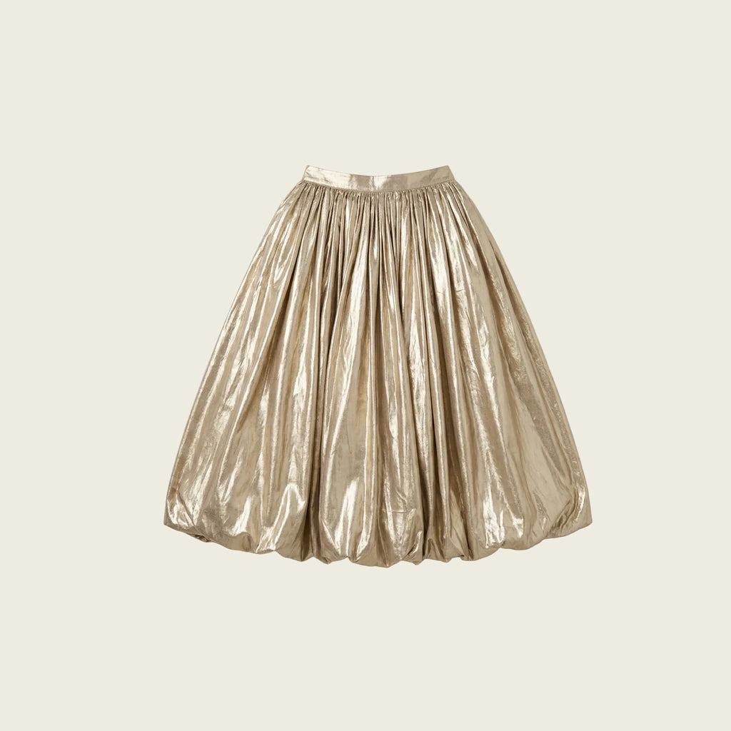 Golden Balloon Skirt