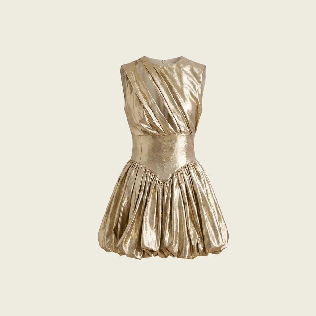 Golden Ballon Dress