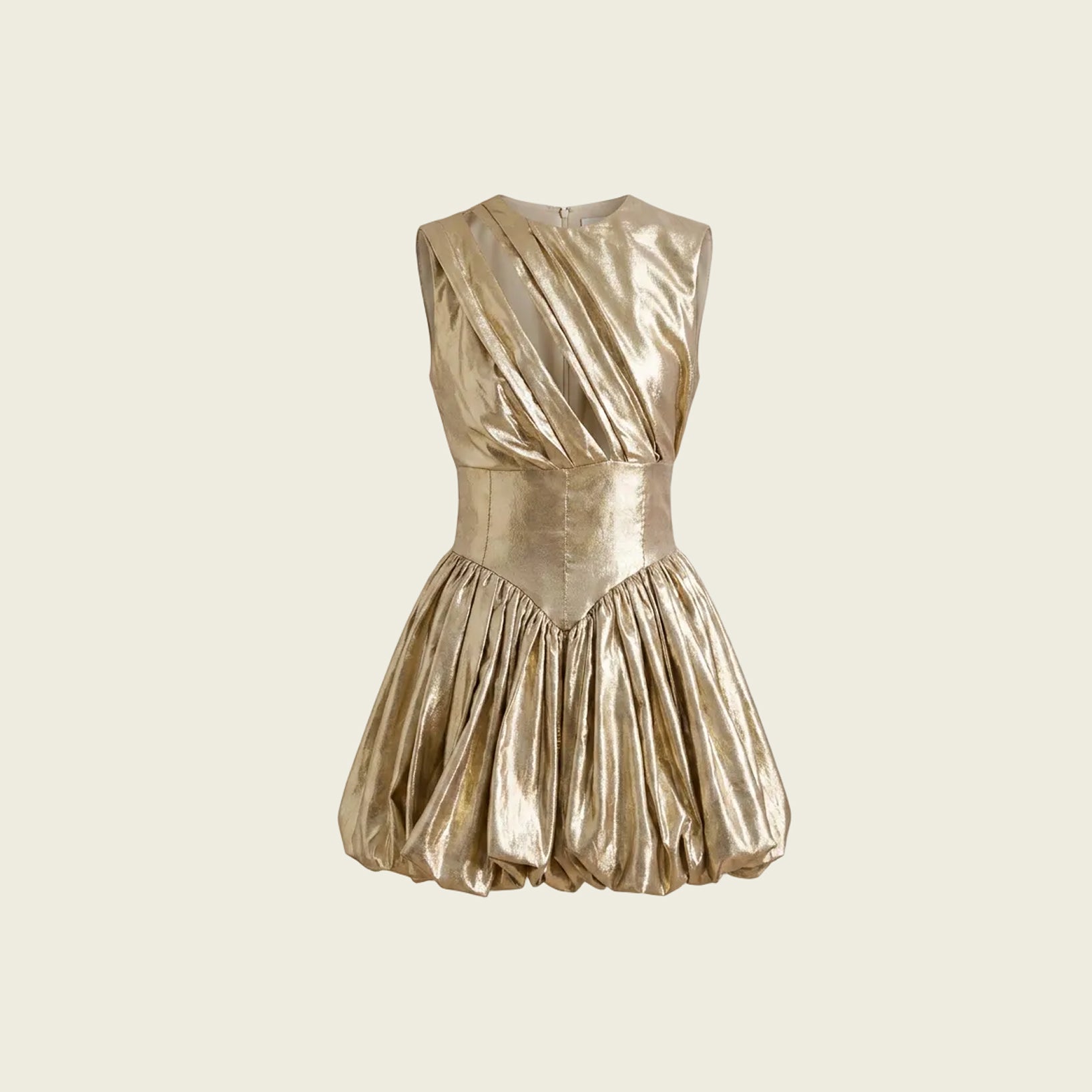 Golden Ballon Dress
