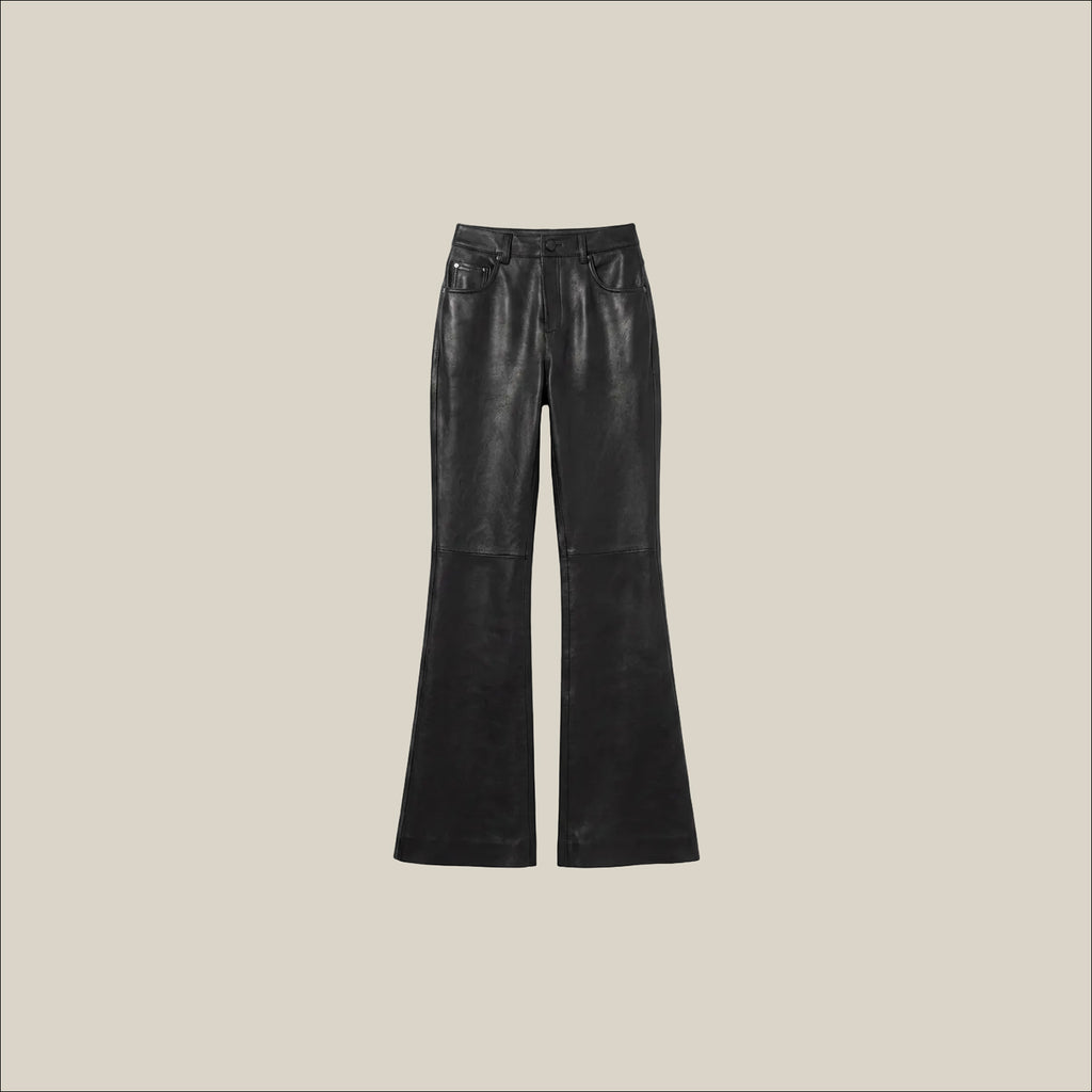 Black Leather Trousers