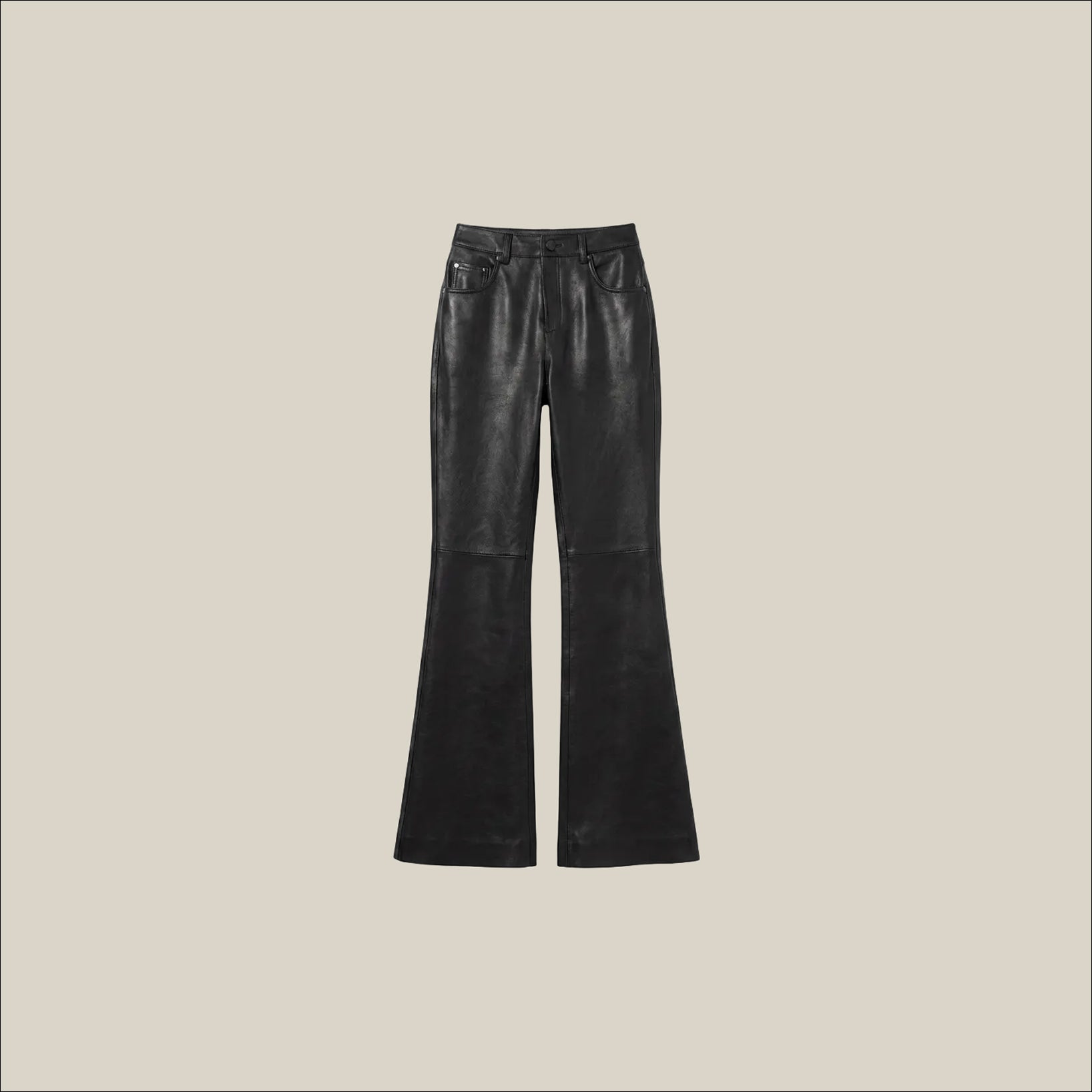 Black Leather Trousers
