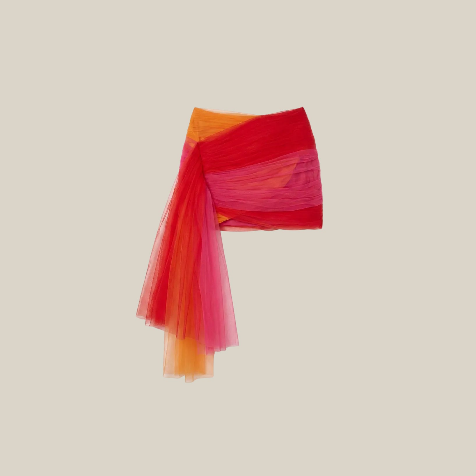 Multicolour Tulle Skirt