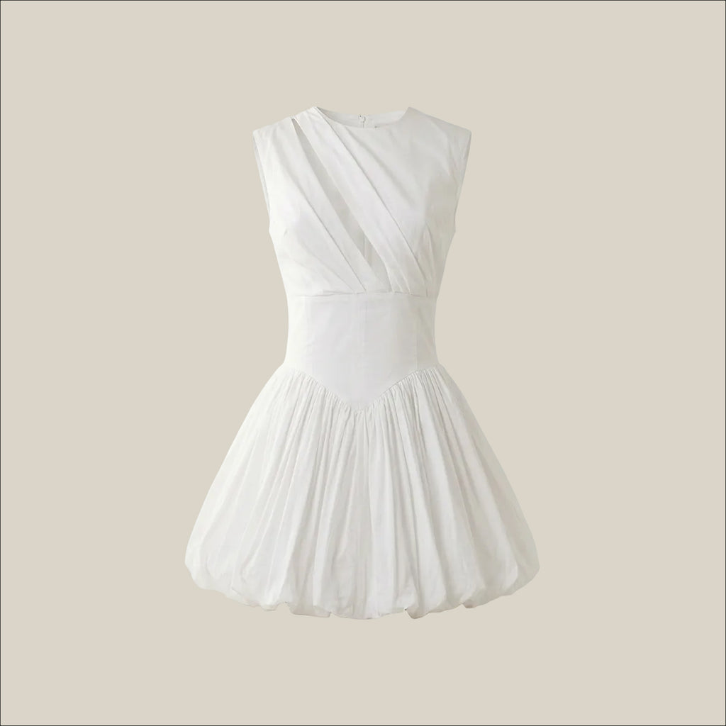 White Cotton Dress