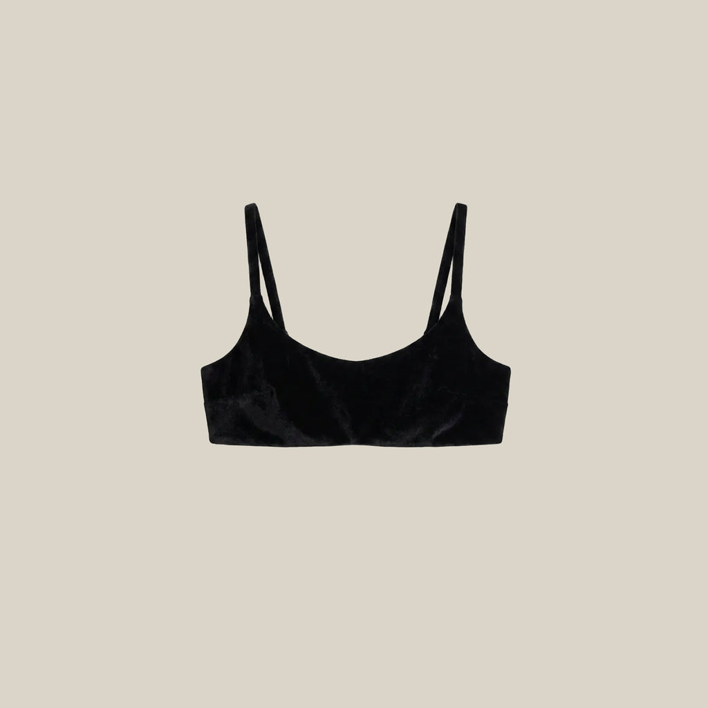 Black Velvet Bralette
