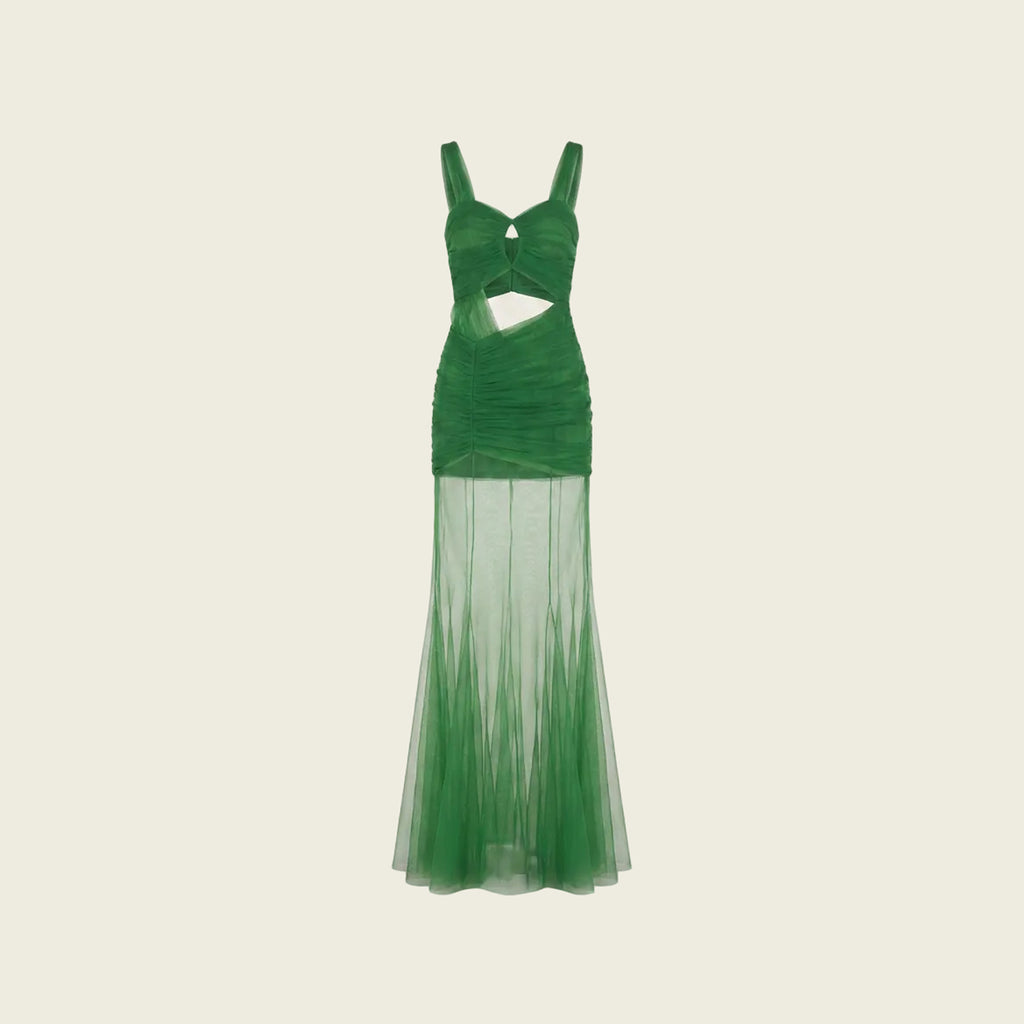 Green Tulle Dress