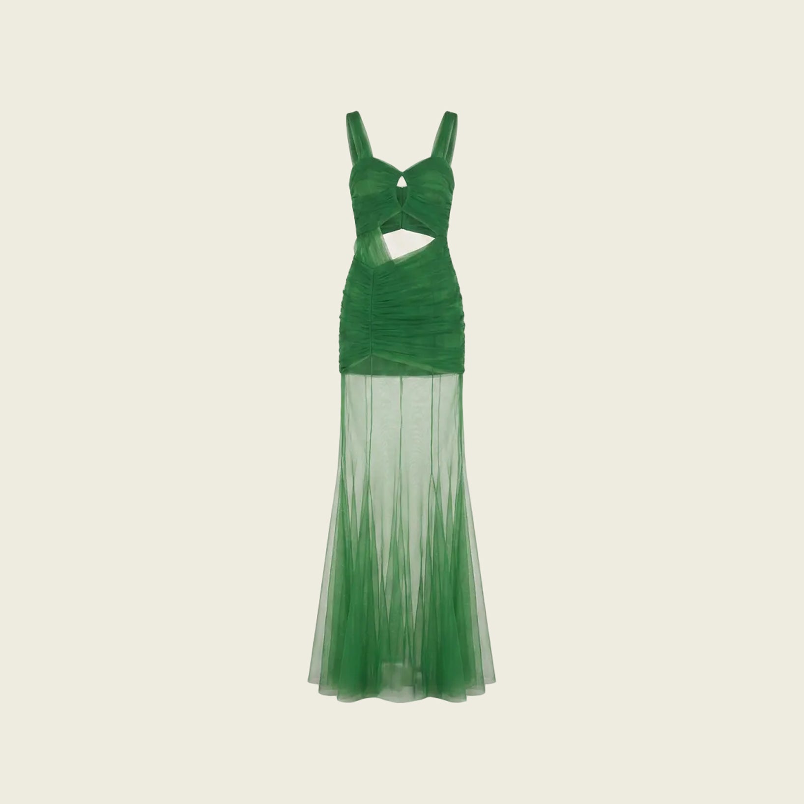 Green Tulle Dress