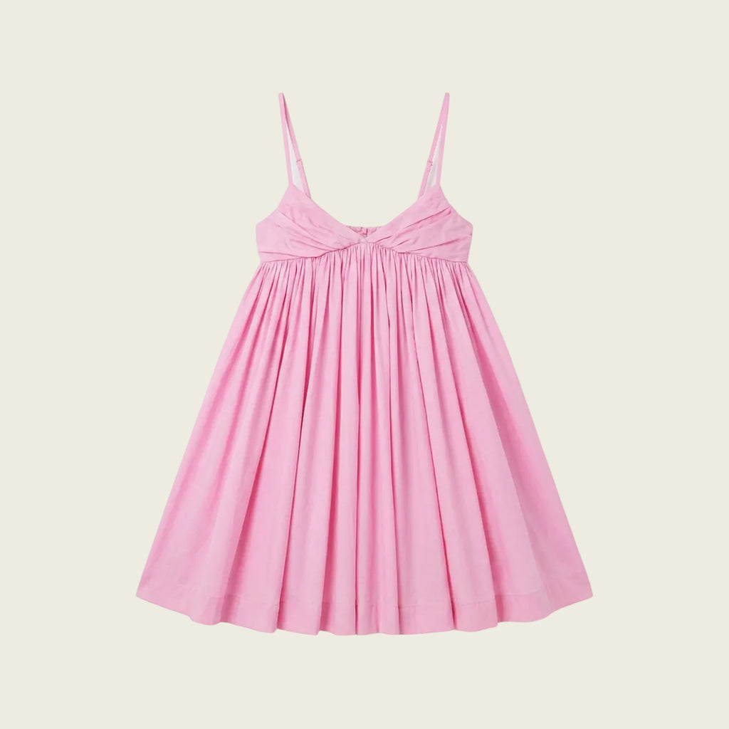 Pink Khadi Cotton Dress