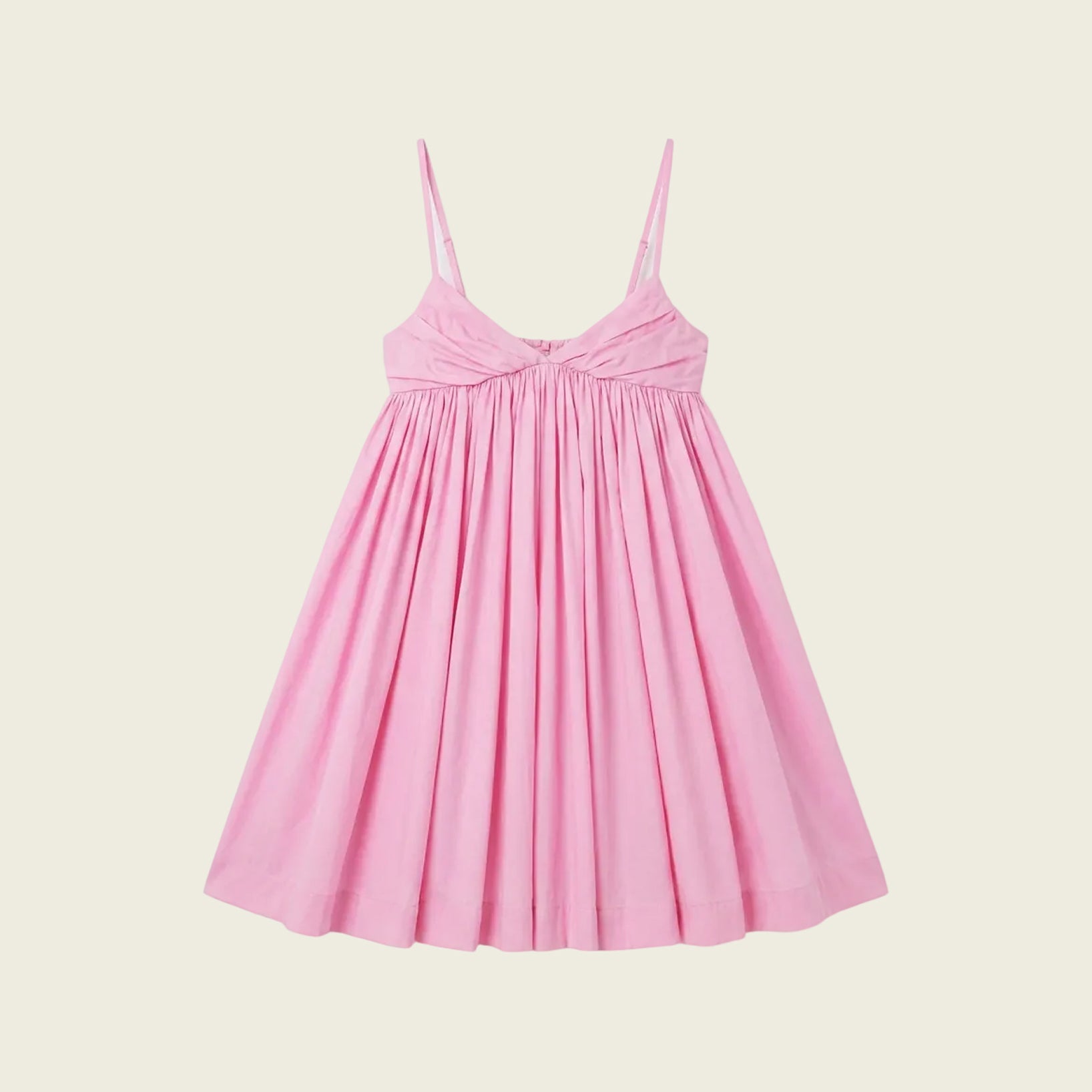 Pink Khadi Cotton Dress