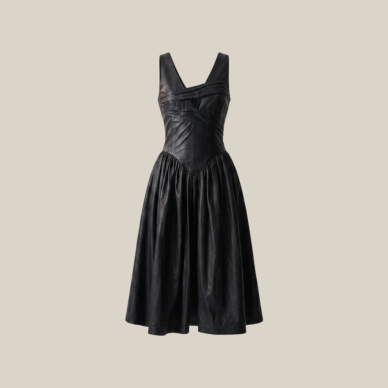 Black Leather Dress
