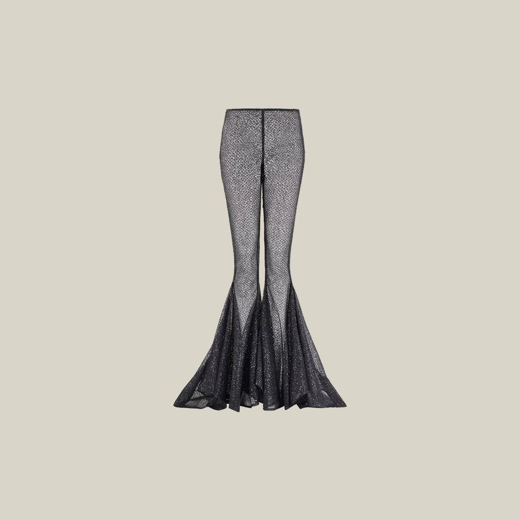 Sheer Flare Trousers