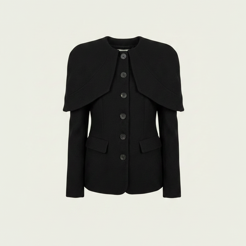 Double Panel Wool Jacket
