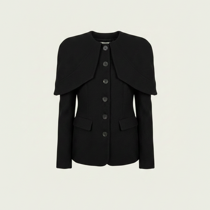 Double Panel Wool Jacket