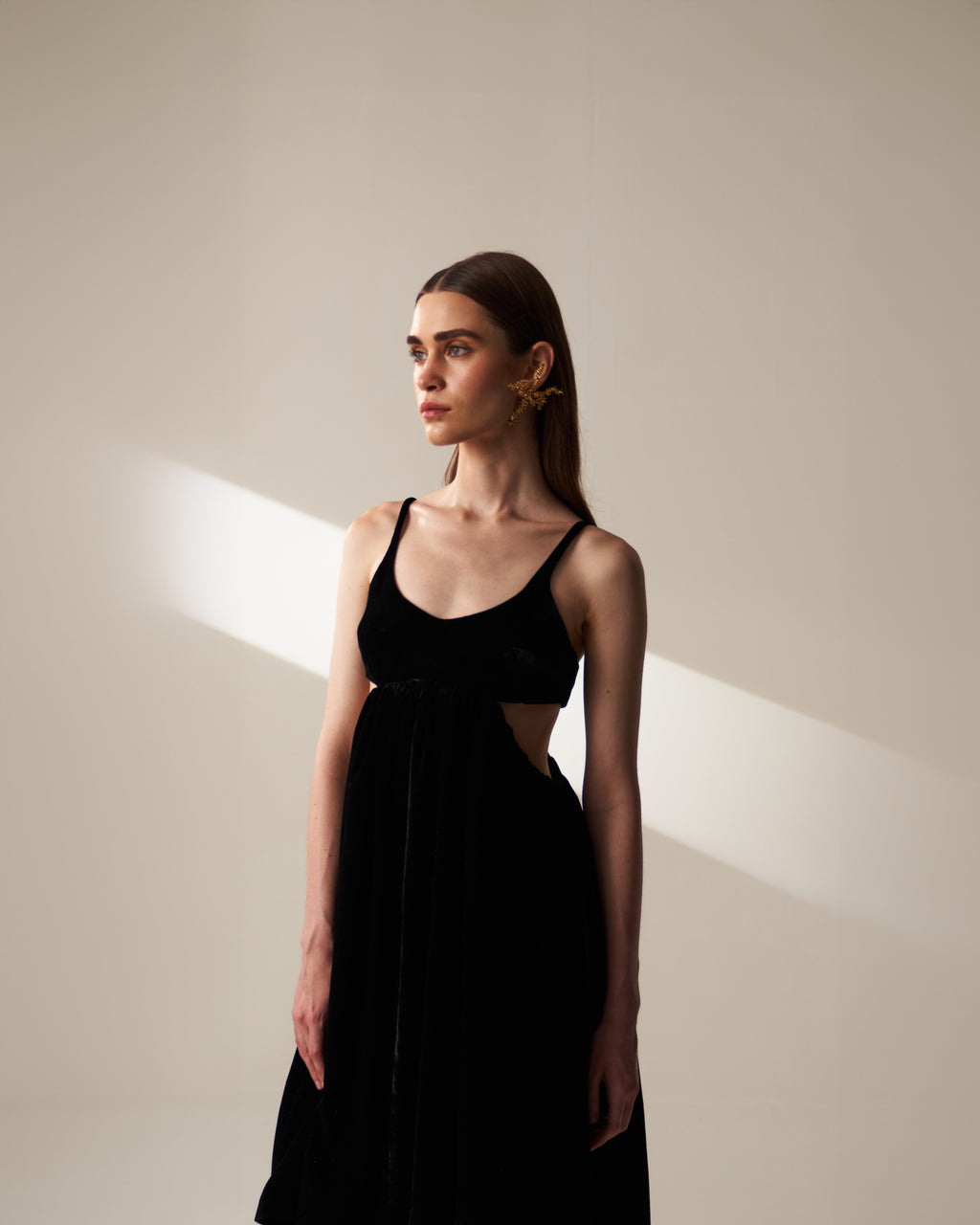 Black Velvet Dress