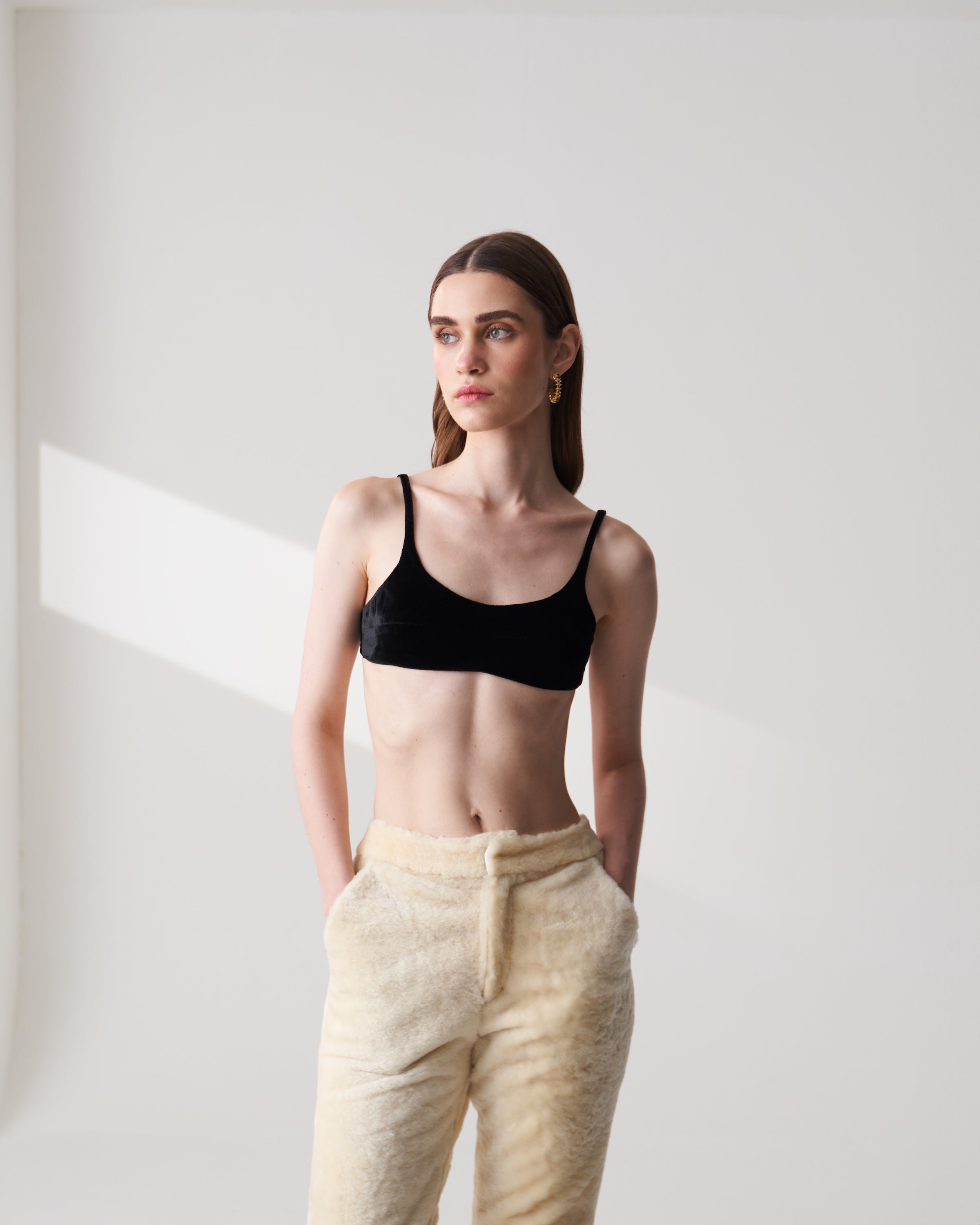 Black Velvet Bralette