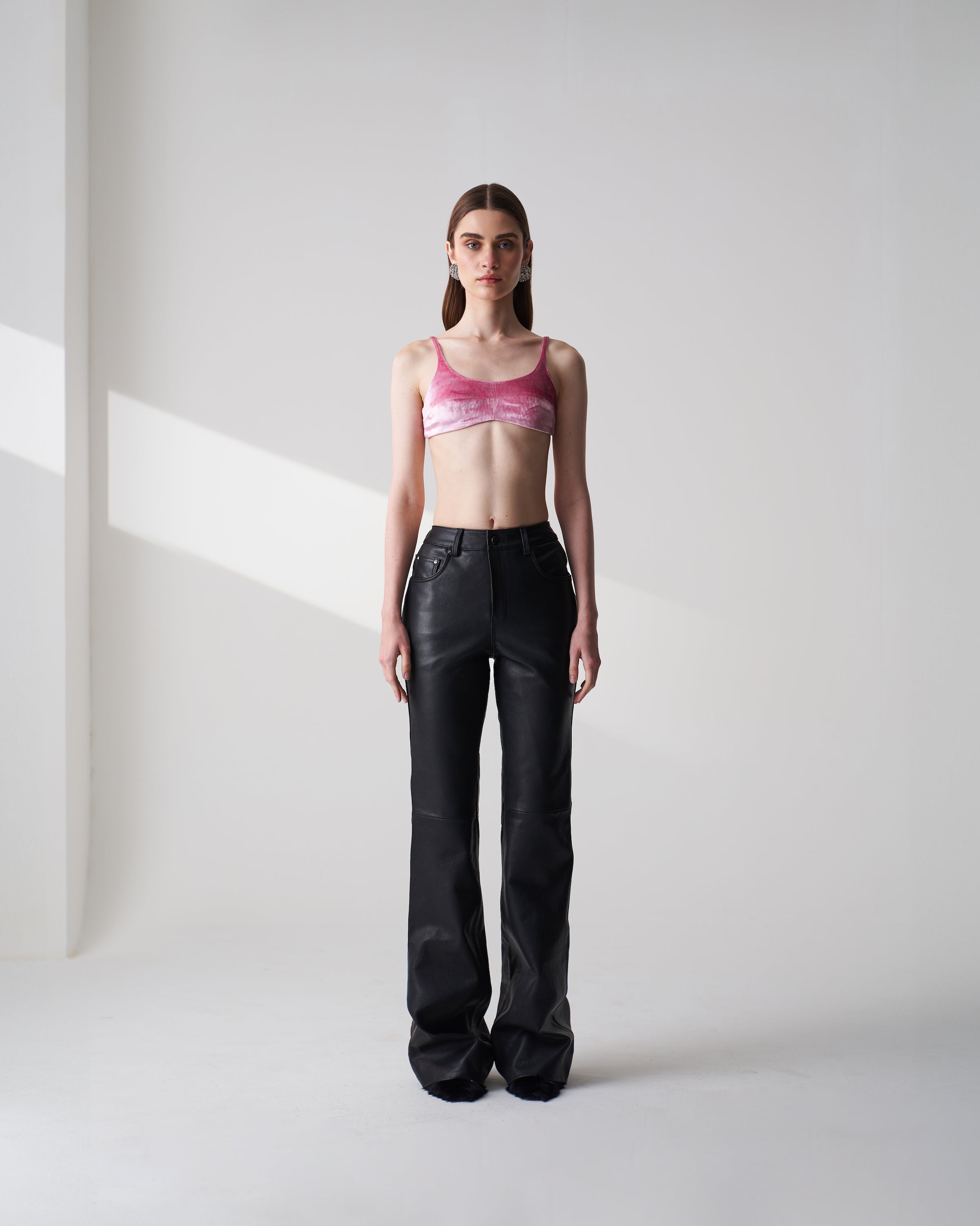 Black Leather Trousers