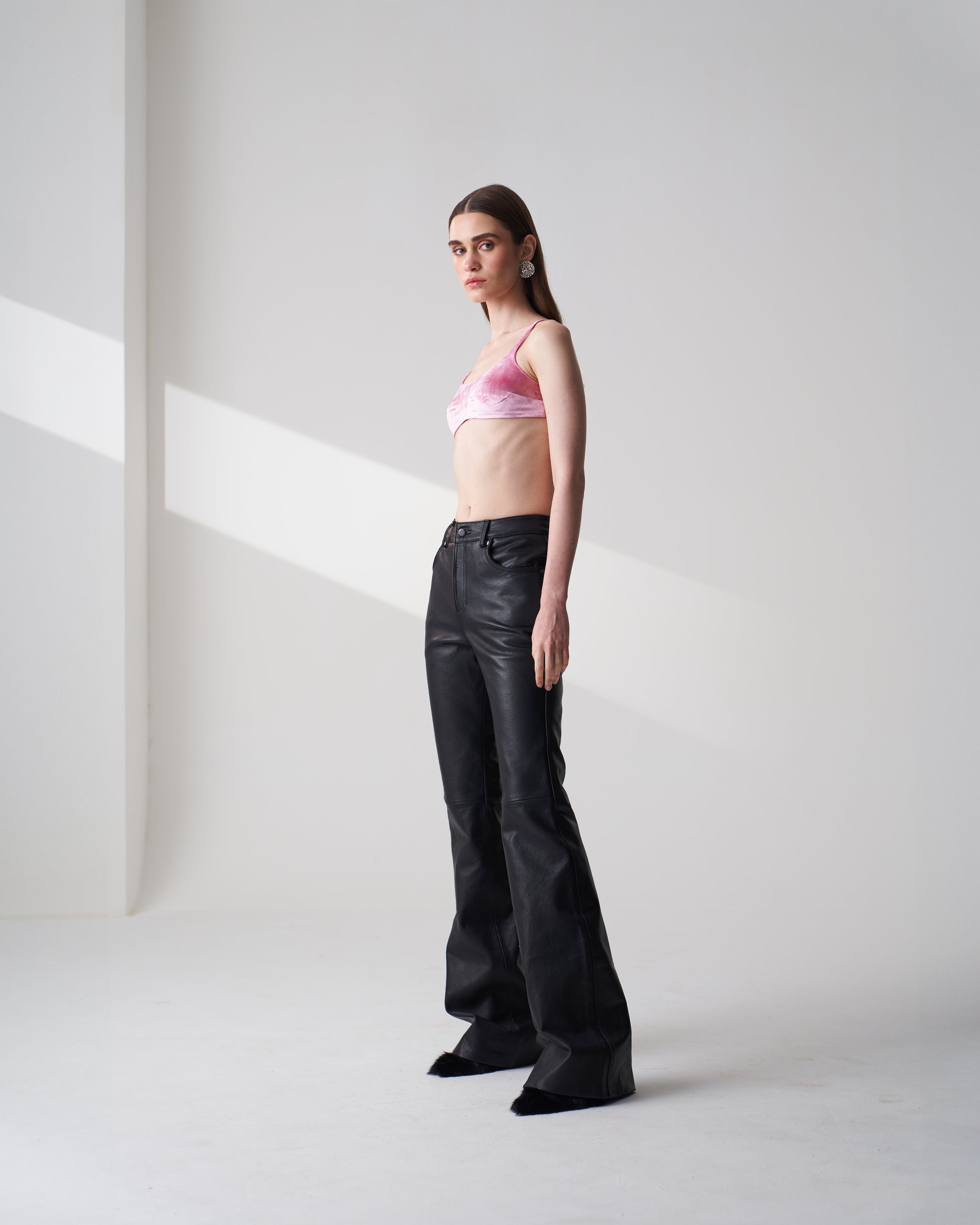 Black Leather Trousers