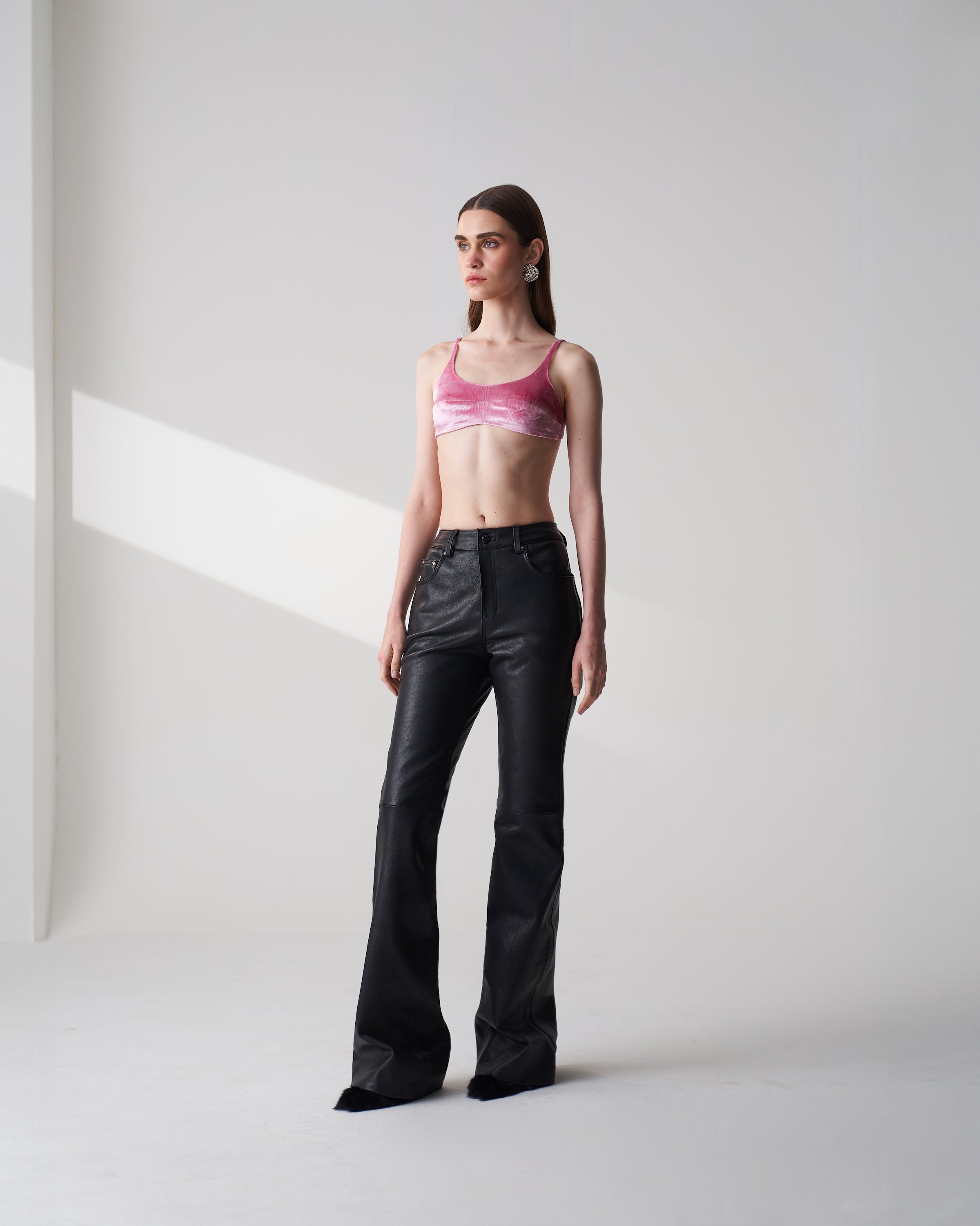 Black Leather Trousers