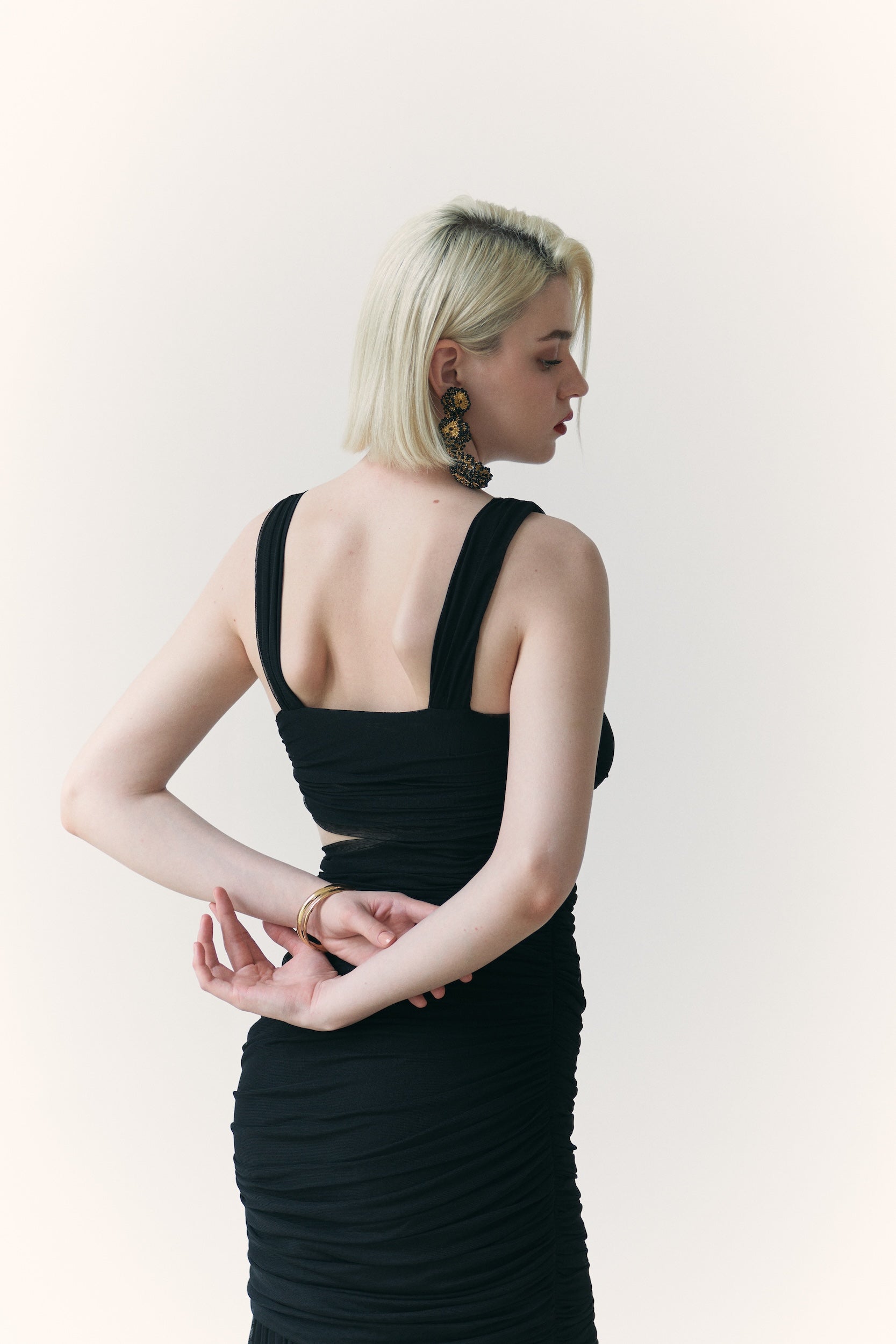 Black Cut Out Dress