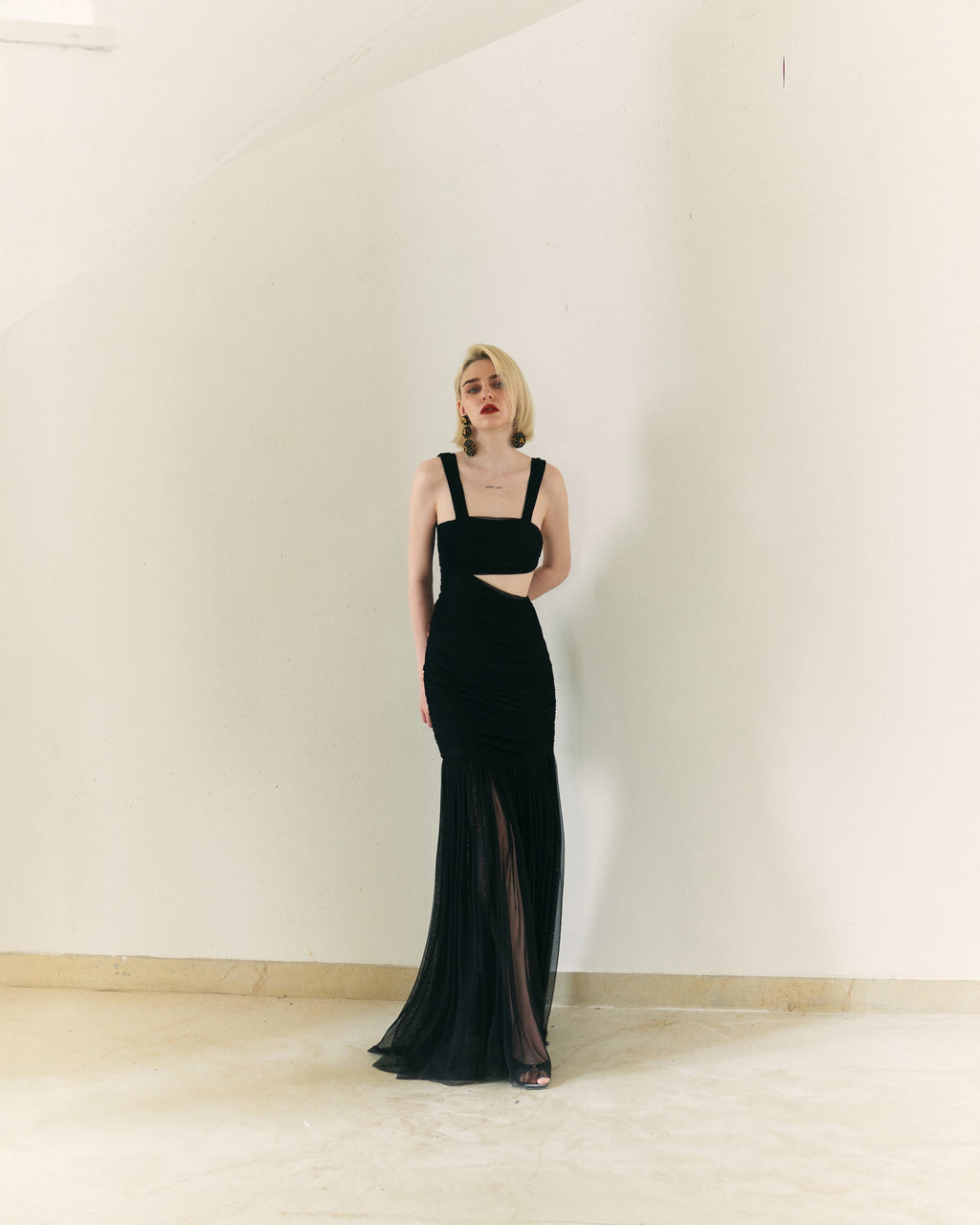 Black Cut Out Dress