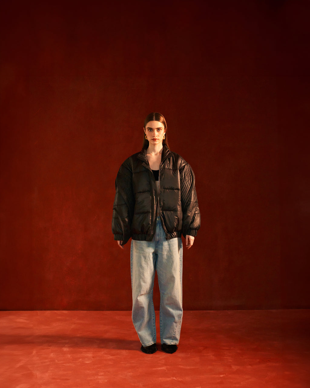 Moon Sleeve Puffer Jacket