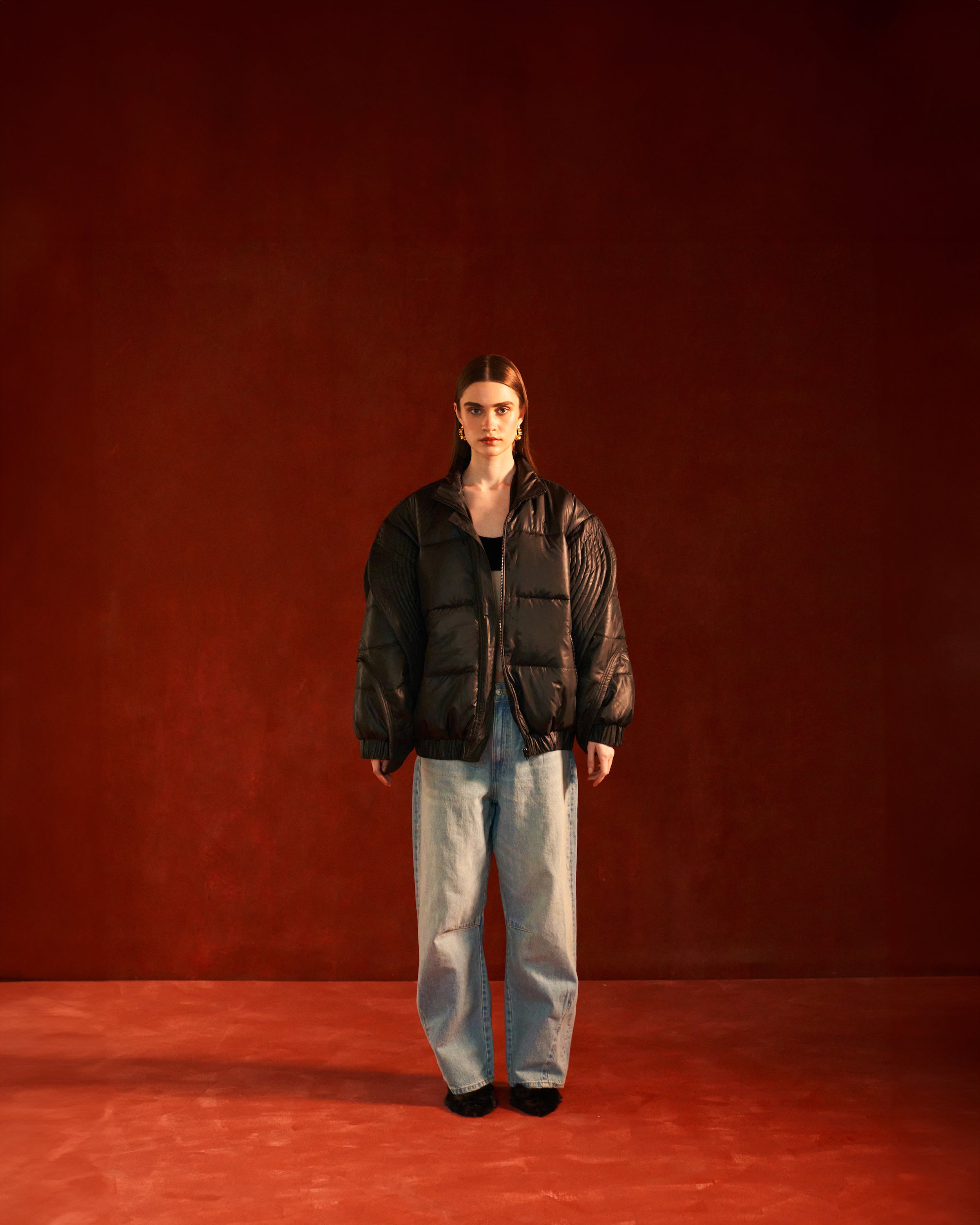Moon Sleeve Puffer Jacket