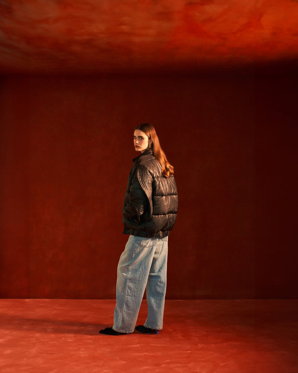 Moon Sleeve Puffer Jacket