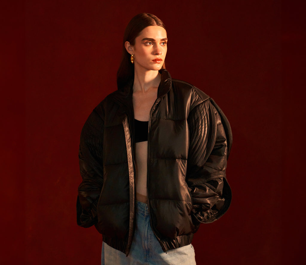 Moon Sleeve Puffer Jacket