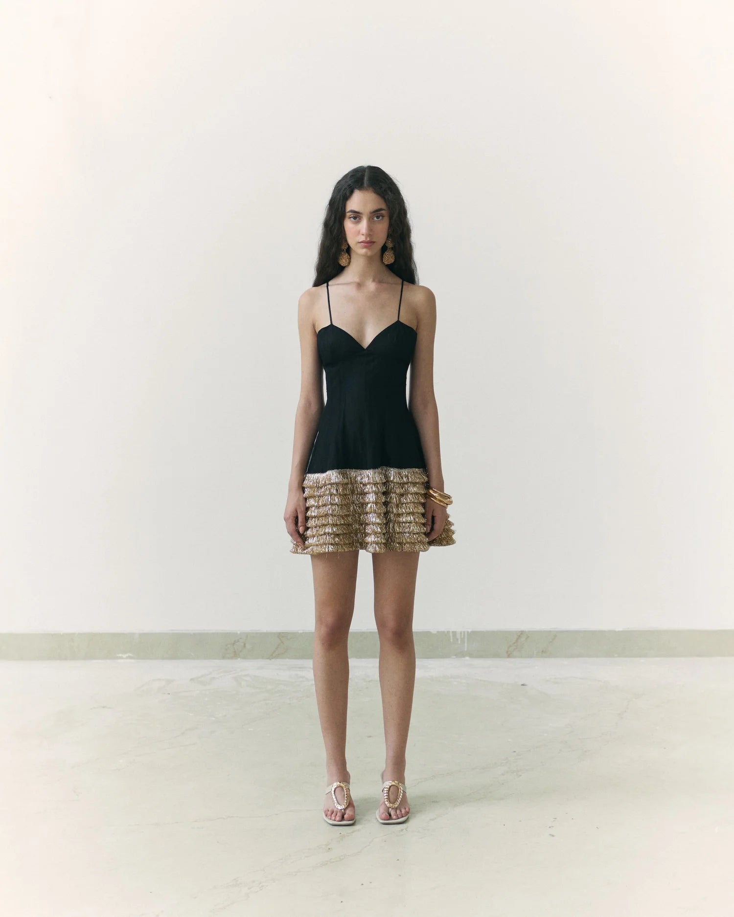 Black Kiran Mini Dress