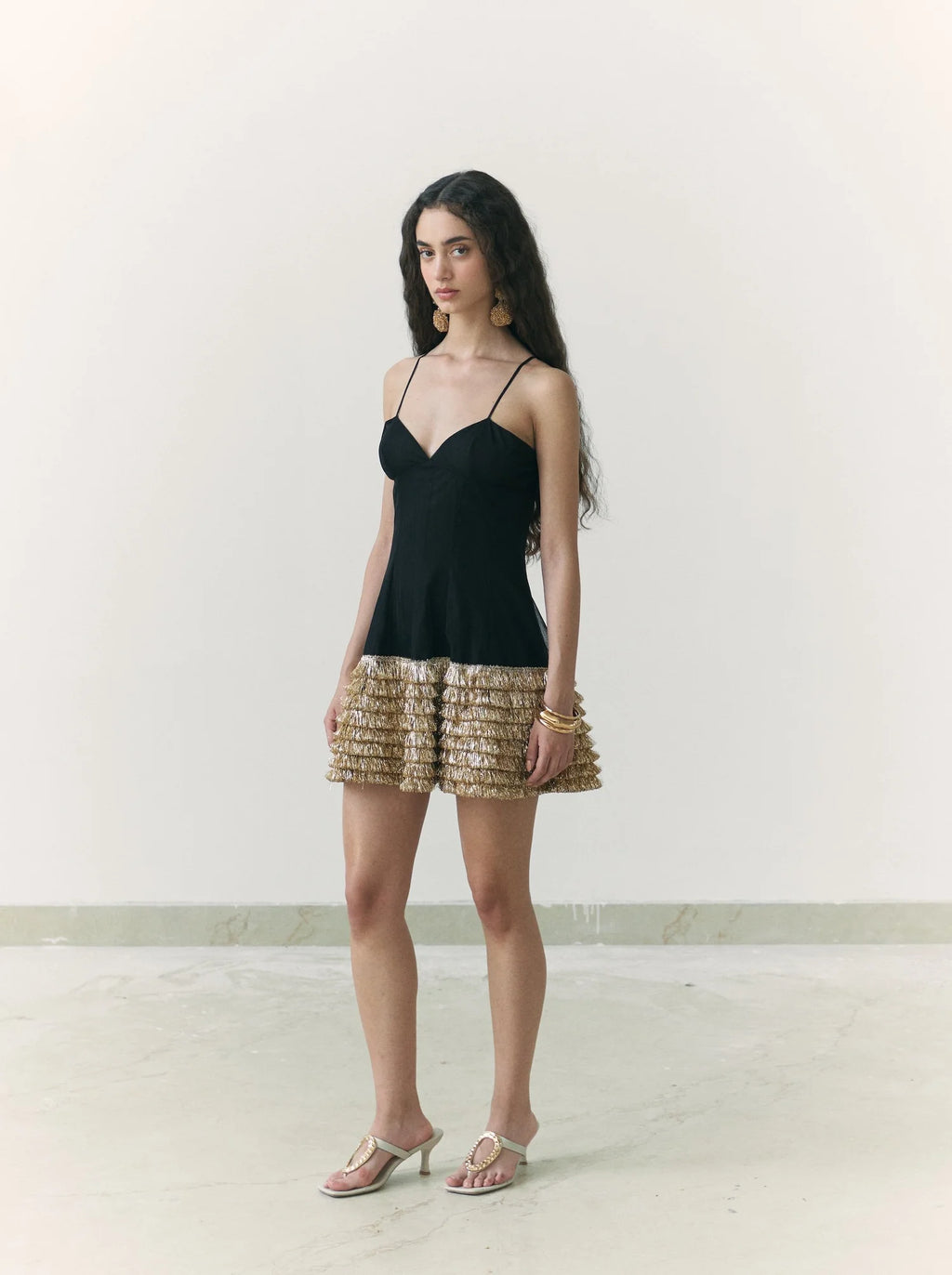 Black Kiran Mini Dress
