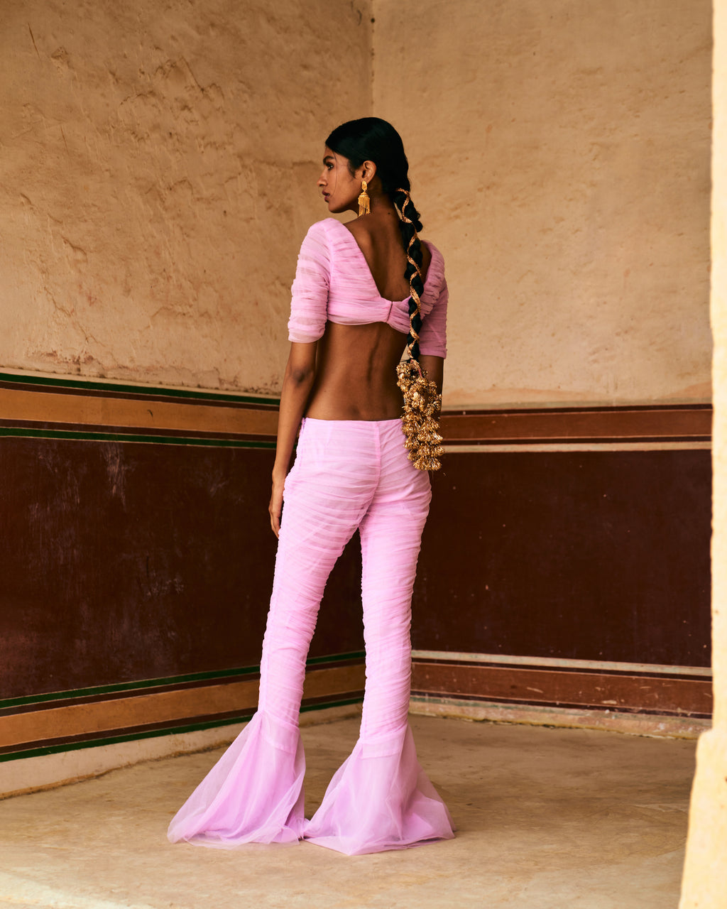 Pink Tulle Trousers