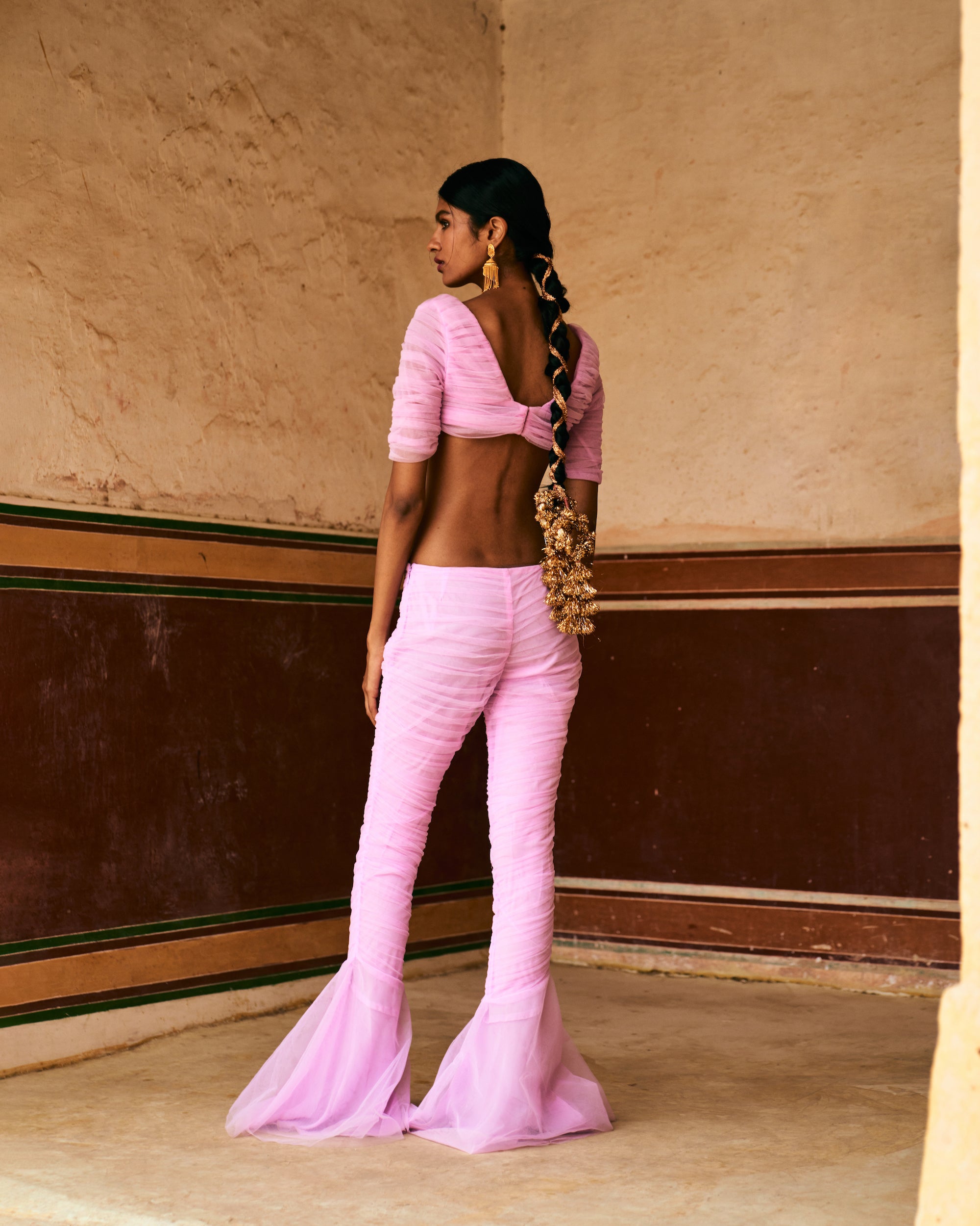 Pink Tulle Trousers