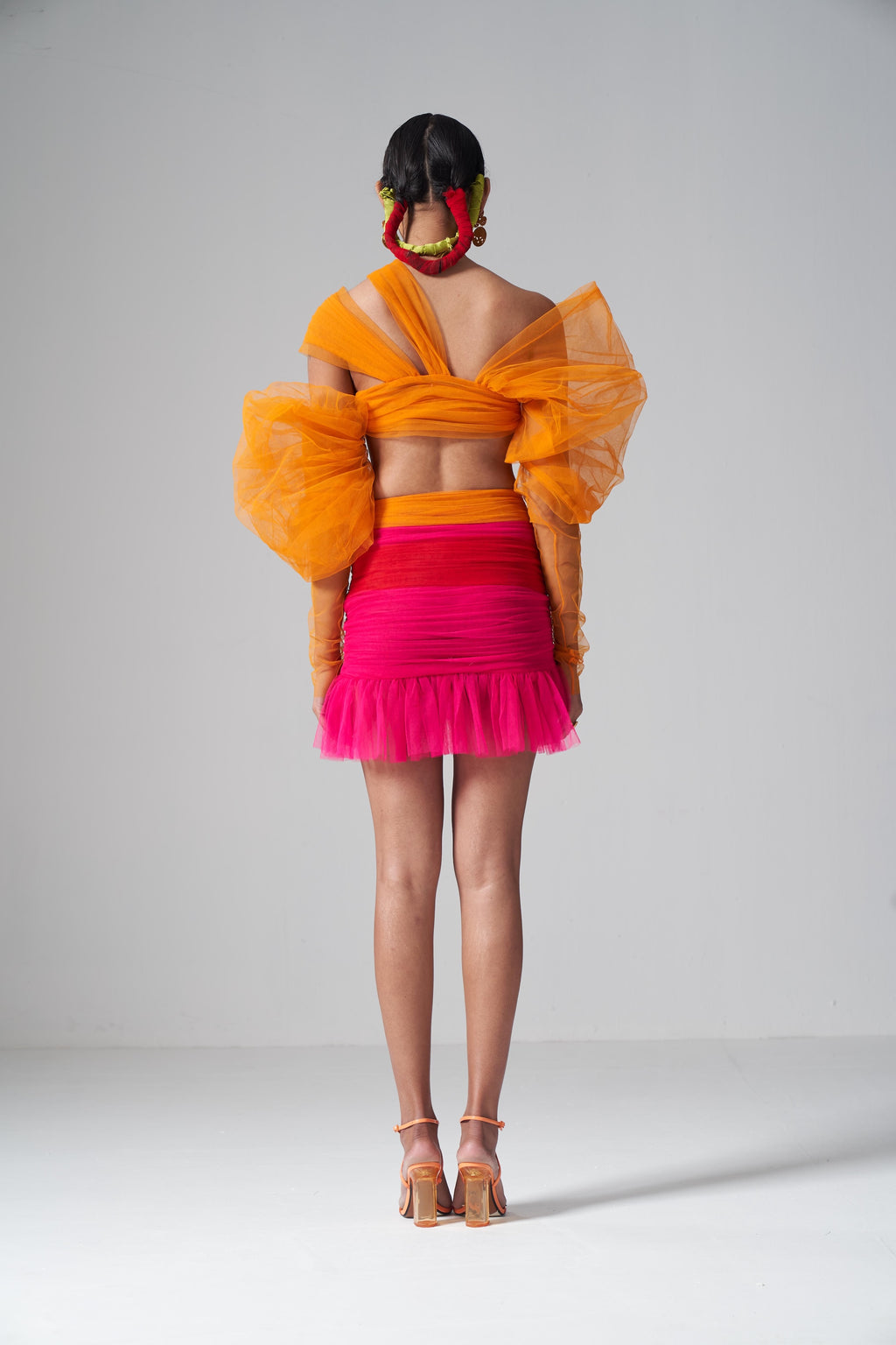 Multicolour Tulle Skirt