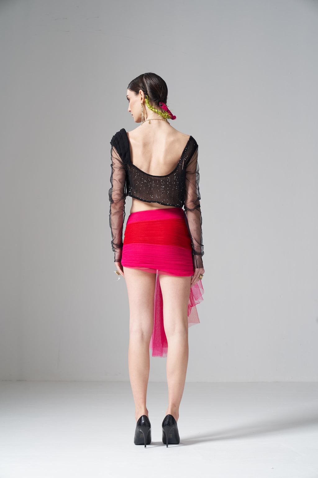 Multicolour Tulle Skirt