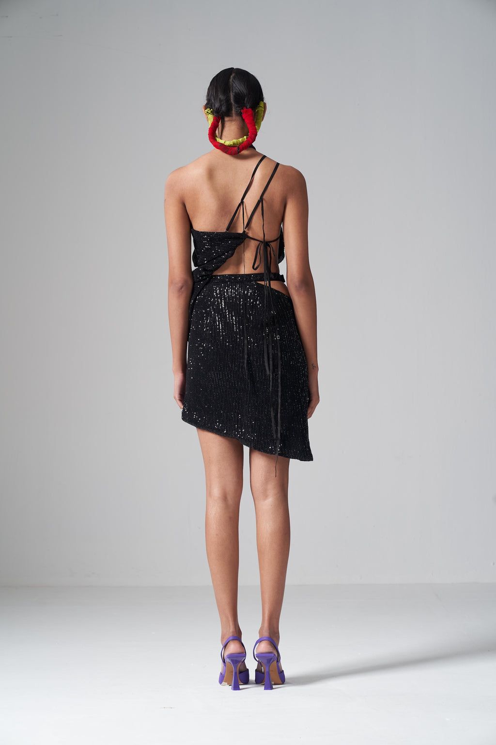 Black Sequin Top