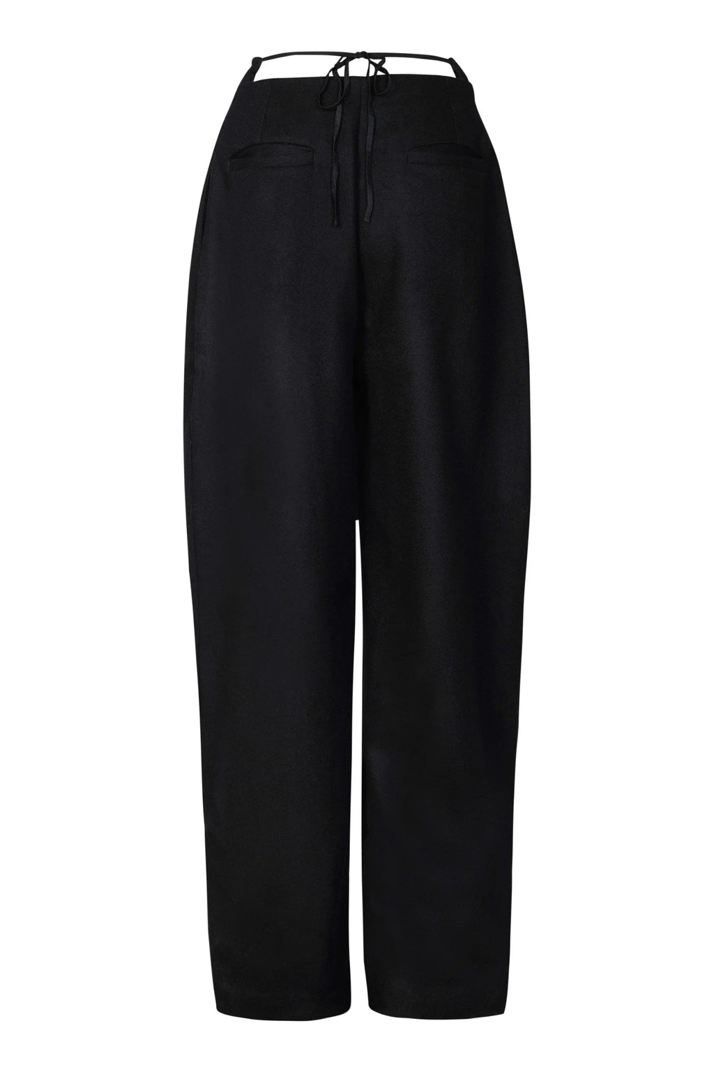 Black Balloon Khadi Wool Trousers