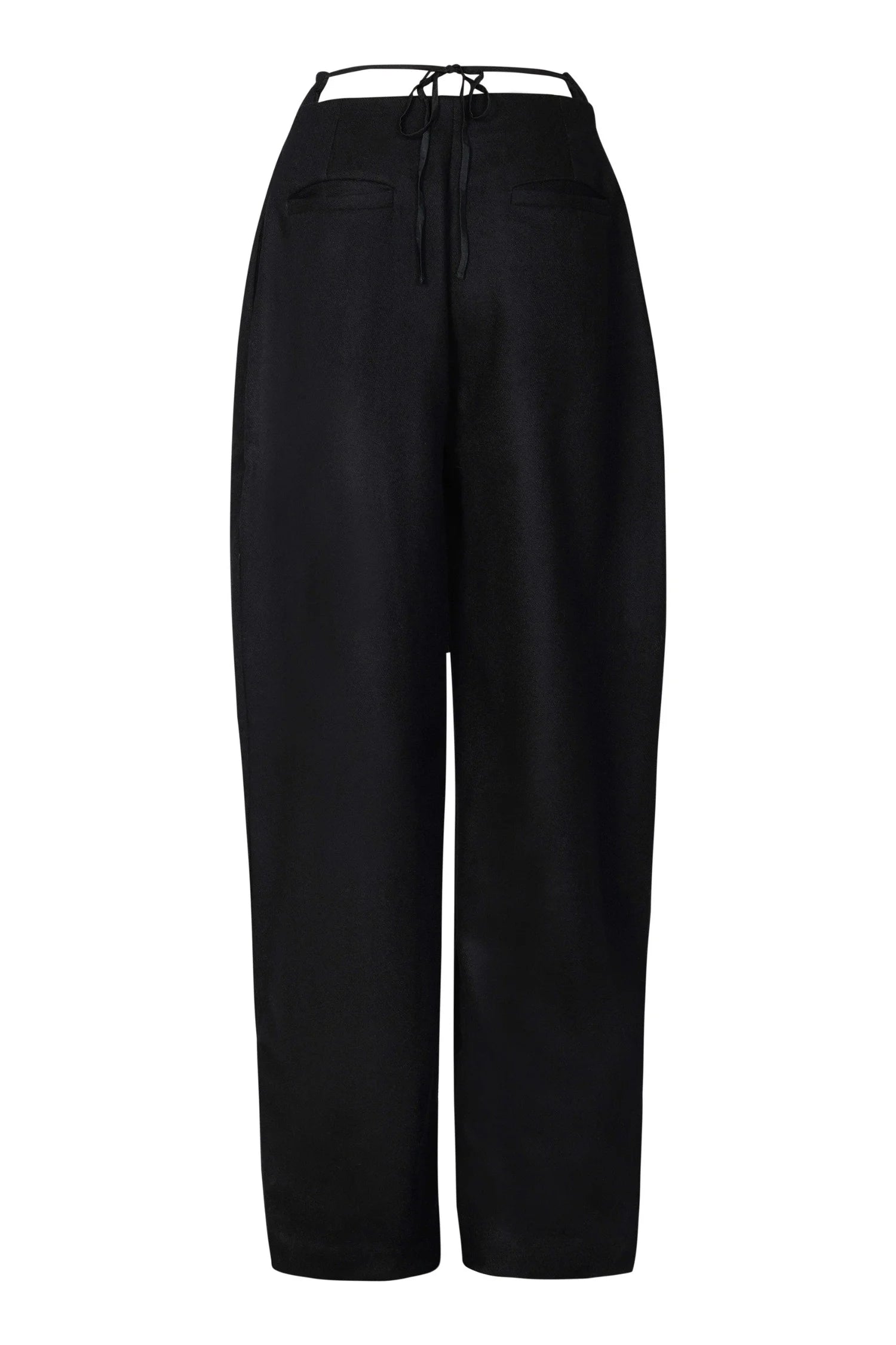Black Balloon Khadi Wool Trousers