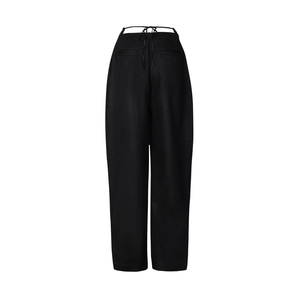 Black Balloon Khadi Wool Trousers