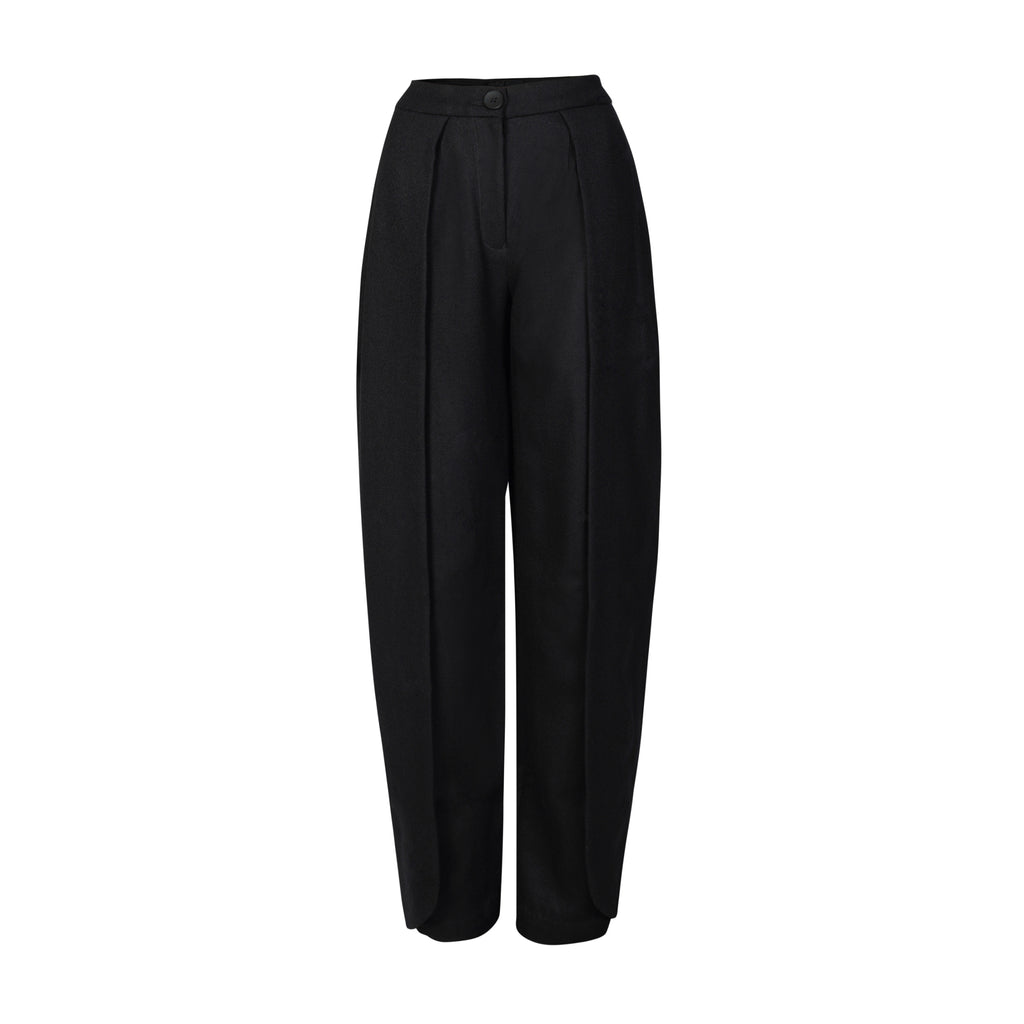 Black Balloon Khadi Wool Trousers
