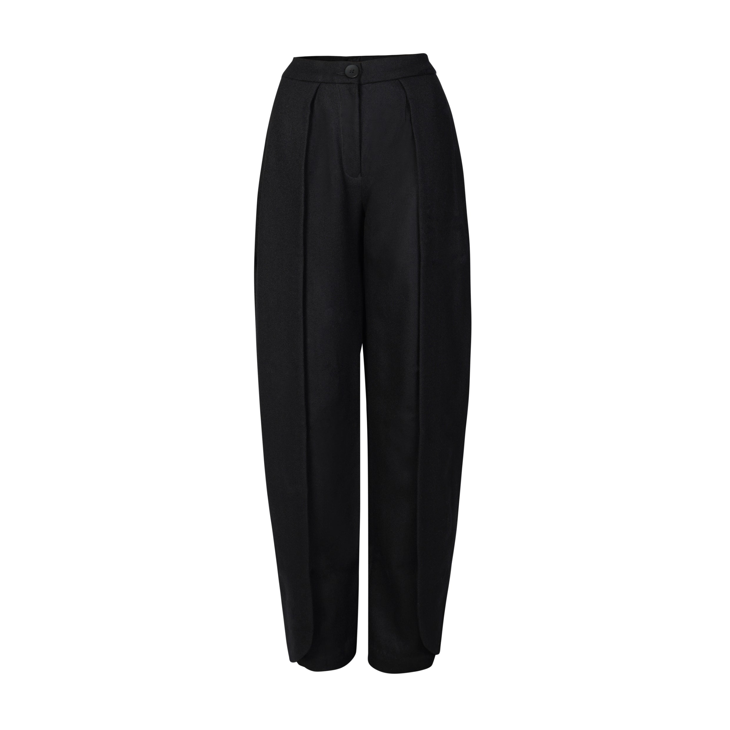 Black Balloon Khadi Wool Trousers