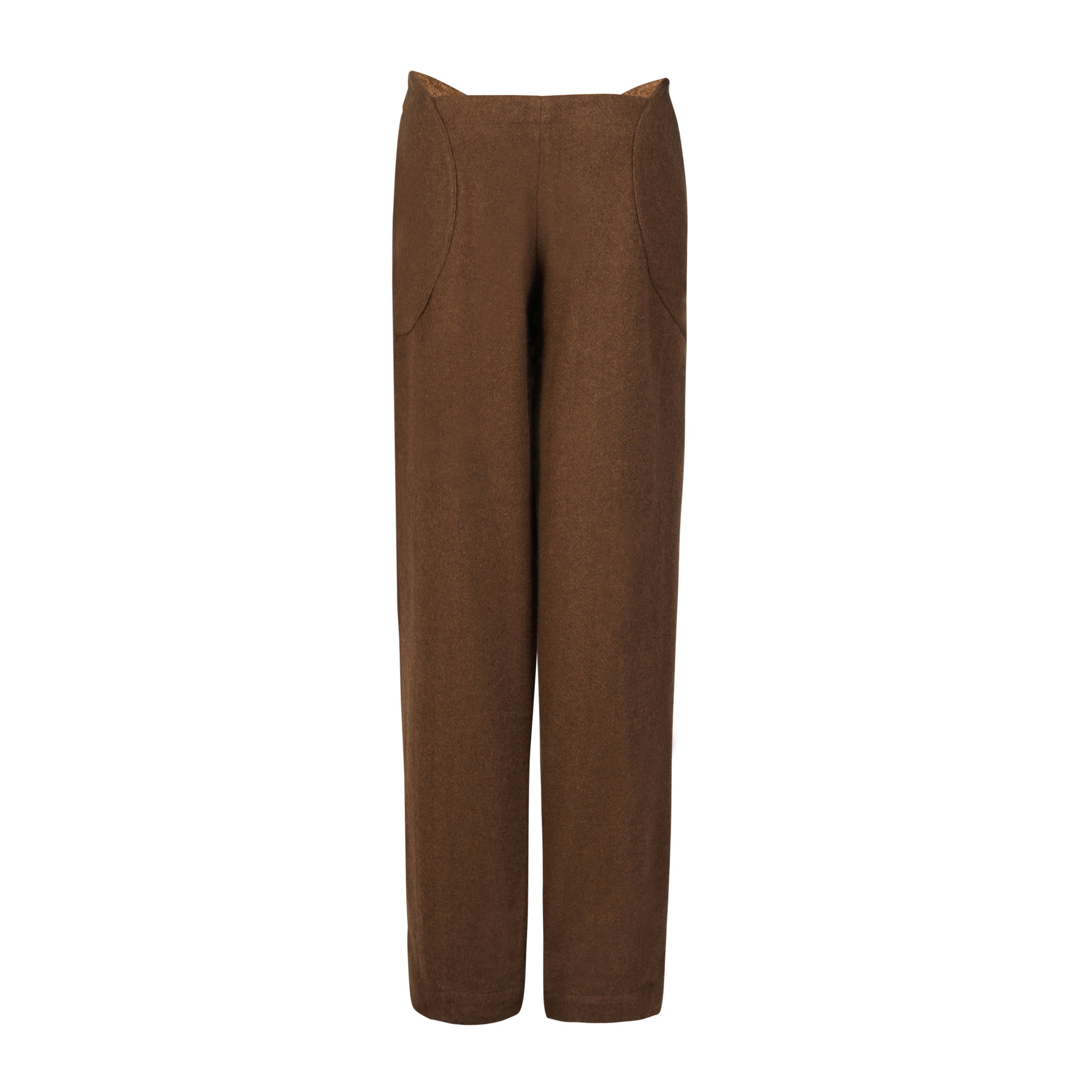 Jalebi Khadi Shawl Wool Trousers