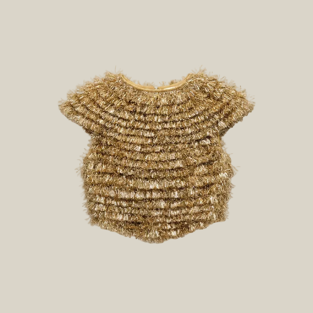 Golden Kiran Cropped Top